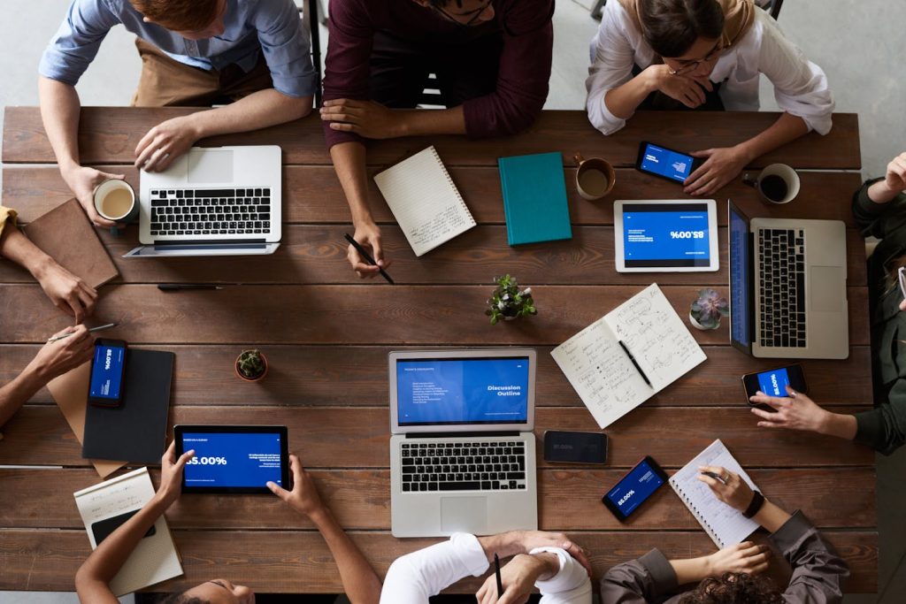 Business buyer reviewing acquisition documents before an NDA