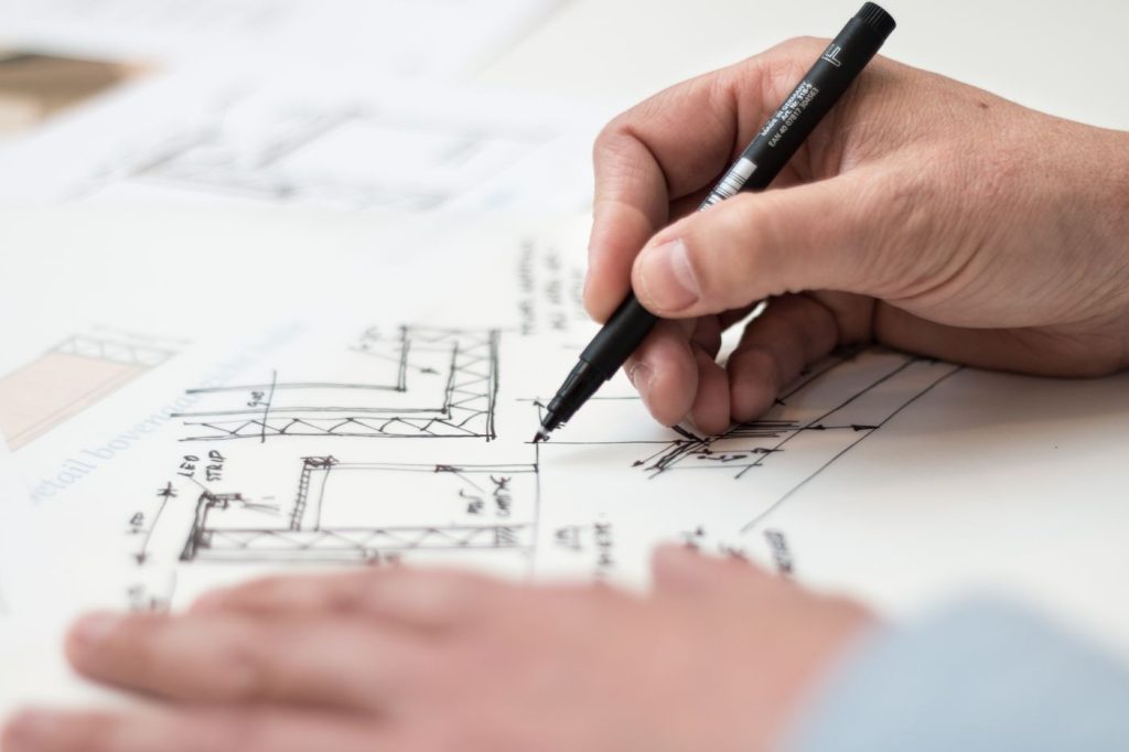 Planning notes and documentation prepared before taking a business to market
